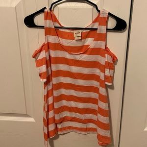 Mossimo Striped Cut Sleeve Tank